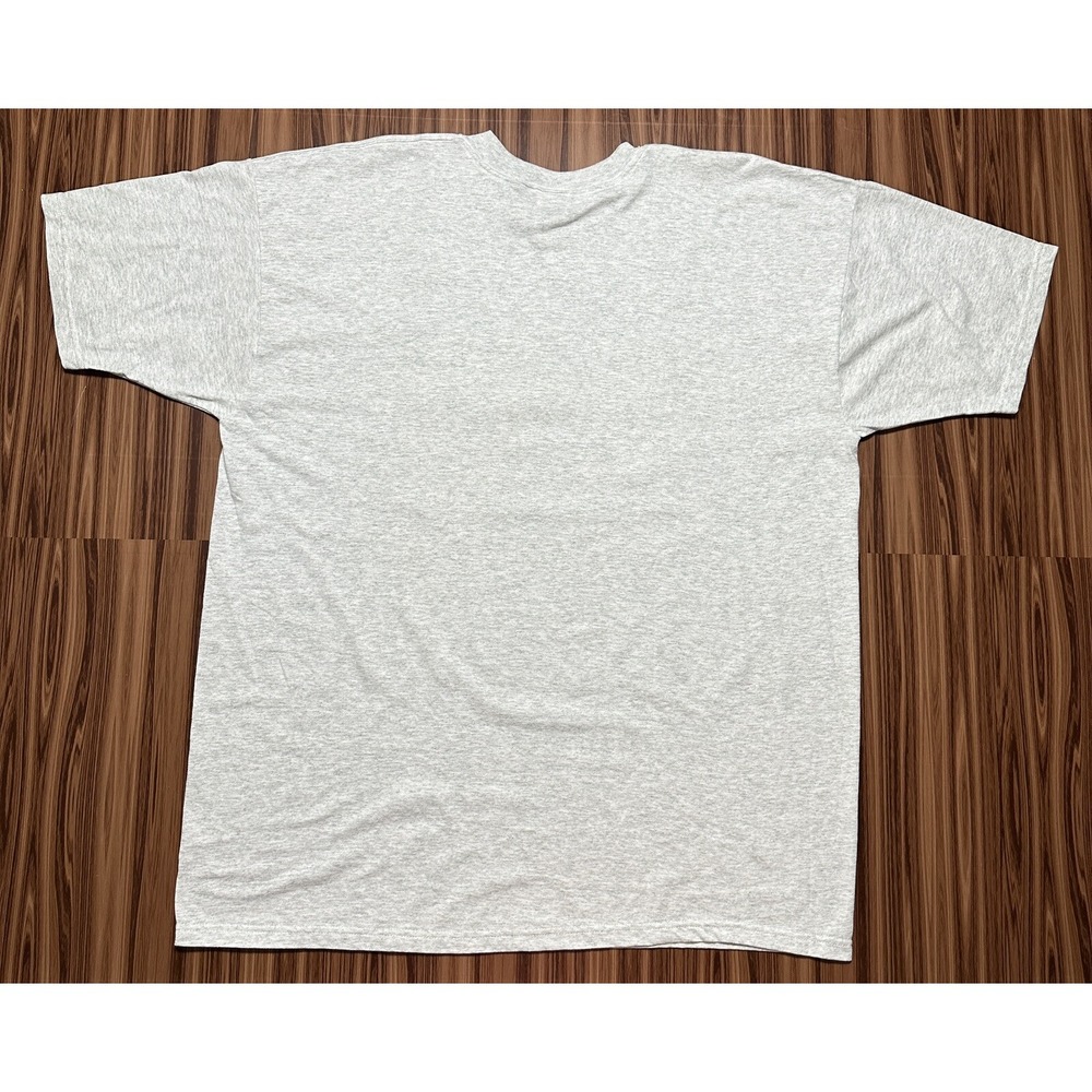 Biker Men's T Shirt 2XL Gray Heathered Riding Hogs Chasing Chicks‎ Motorcycle - Picture 4 of 7